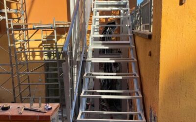 Scala Esterna in Ferro in Toscana: Progettazione su Misura per l’Architettura Moderna